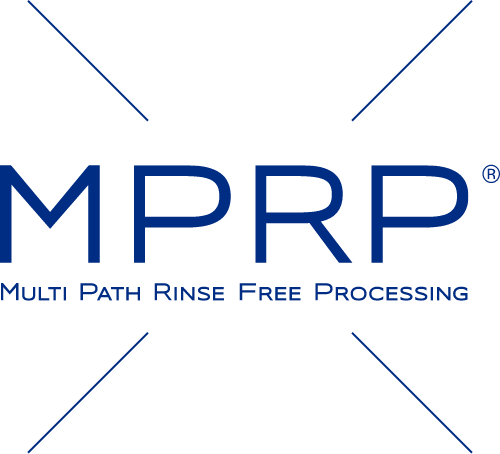MPRP multi path rinse free processing